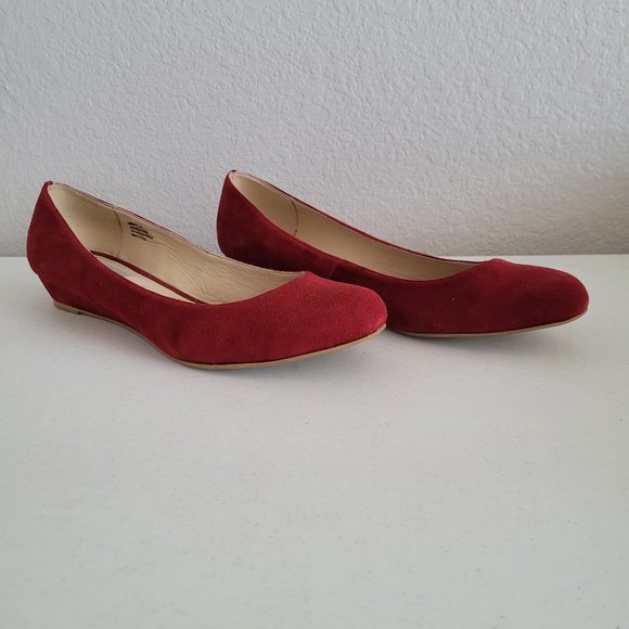 Nisolo, Mendez Cranberry Flat Shoes, EUC, Size 10 - Picture 2 of 4